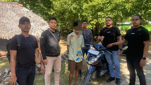 Remaja di Rote Ndao ditangkap karena mencuri motor, Selasa (22/4/2025).