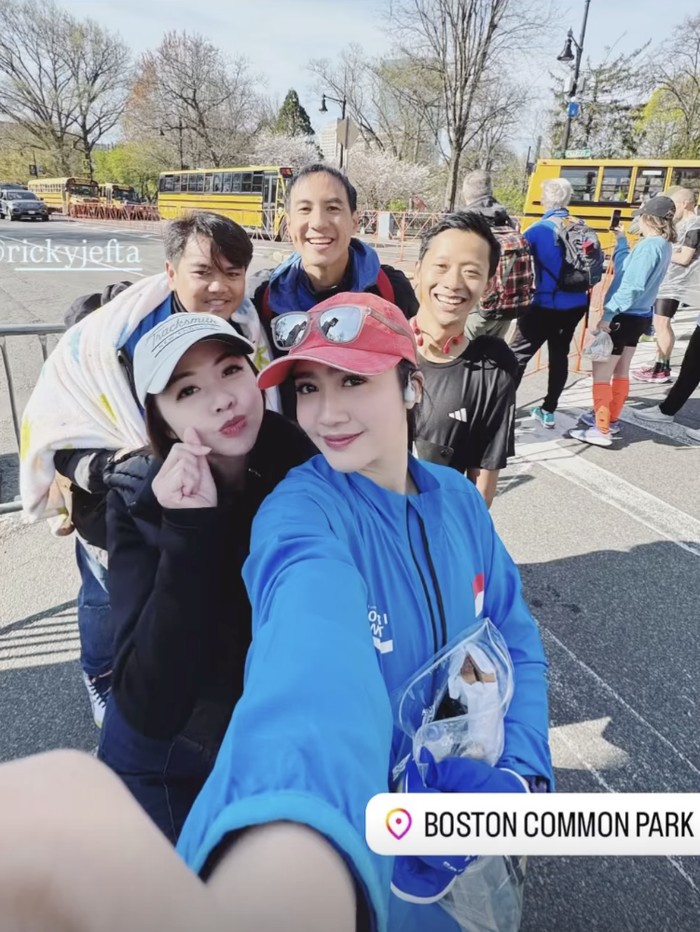 Selebritas Boston Marathon Selebritas ikut Boston Marathon 2025.