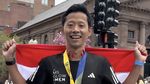 Asisten Raffi Ahmad dan Deretan Selebritas Finish di Boston Marathon