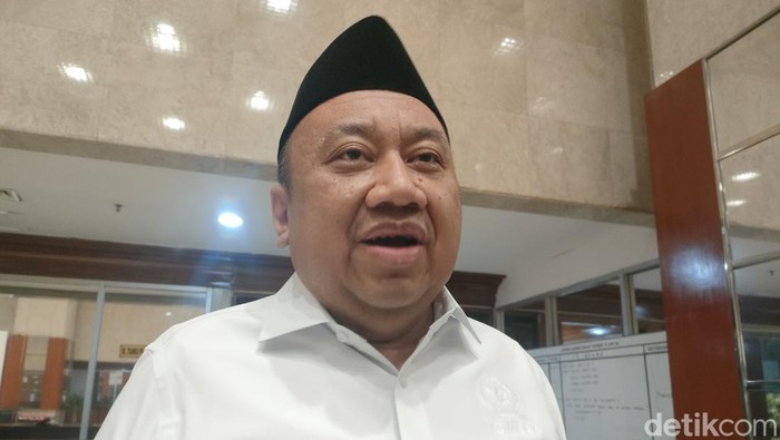 Wakil Ketua Komisi X DPR Lalu Hadrian Irfani (Dwi R/detikcom)