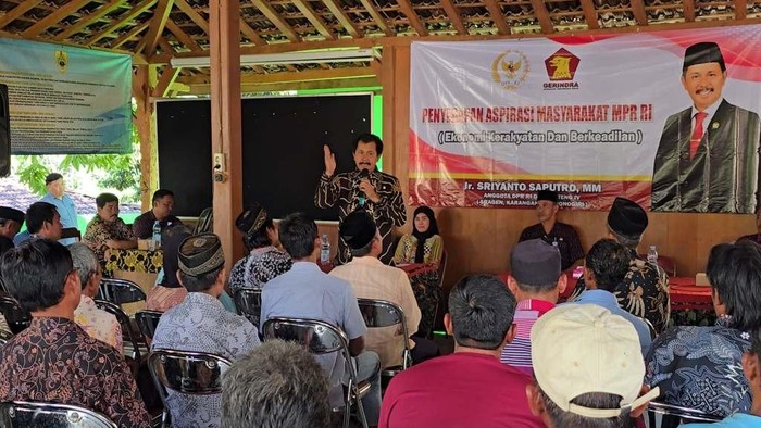Anggota DPR RI dari Fraksi Partai Gerindra Sriyanto Saputro