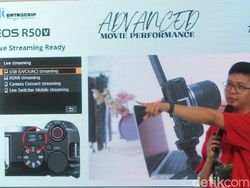 Wujud Canon EOS R50V dan PowerShot V1, Kamera Konten Kreator