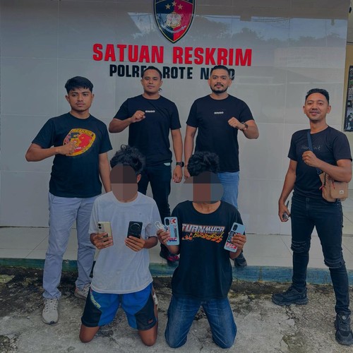 Polres Rote Ndao Tangkap Dua Remaja Pencuri HP di RSUD Baa.