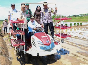 Andra Soni Targetkan Panen Beras di Banten Capai 1,8 Juta Ton di 2025