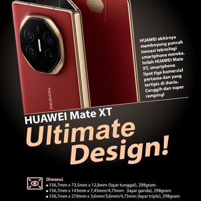 HUAWEI Mate XT, Ultimate Design!