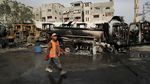 Israel Terus Bombardir Gaza, Alat Evakuasi dan Bantuan Hancur