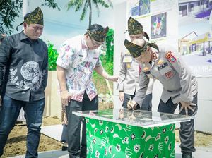 Kapolda Jatim Resmikan Pembangunan Polsek Tambak di Bawean