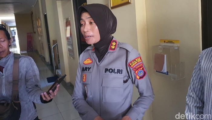 Kapolres Gunungkidul, AKBP Ary Murtini saat memberikan keterangan di Polres Gunungkidul, Rabu (23/4/2025).