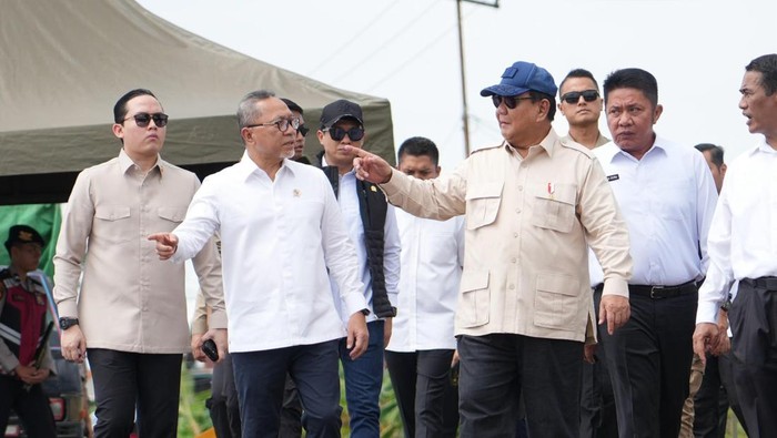 Menko Bidang Pangan Zulhas di program Â peluncuran Gerakan Indonesia Menanam di Kabupaten Banyuasin