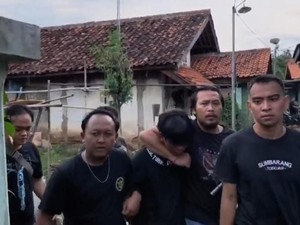 Detik-detik Penangkapan Pembunuh Pria Dalam Karung di Tangerang