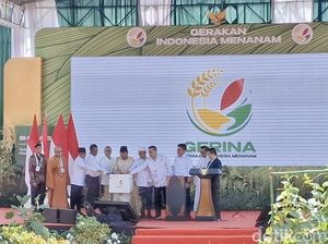 Prabowo Luncurkan Gerakan Indonesia Menanam di Ogan Ilir