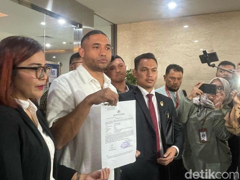 Rayen Pono saat ditemui di Bareskrim