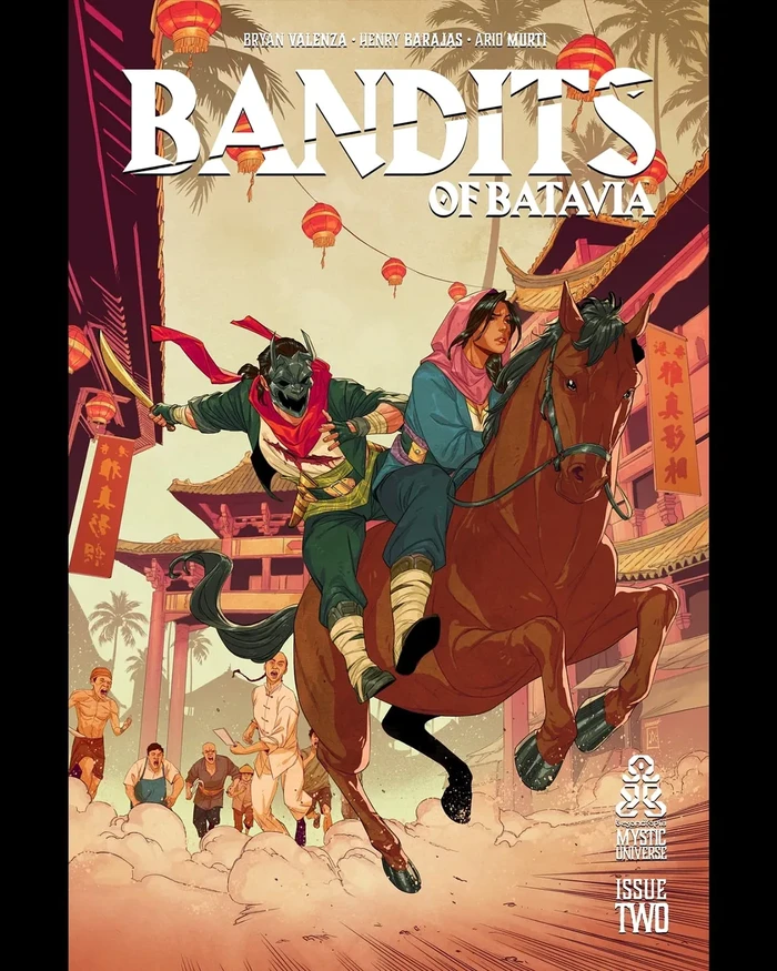Sampul komik Bandits of Batavia