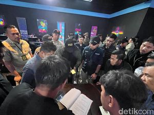 Satgas Perizinan Makassar Gerebek THM Helens Usai Viral 2 Pria Ciuman