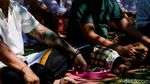 Suasana Khidmat Galungan di Pura Amerta Jati Depok