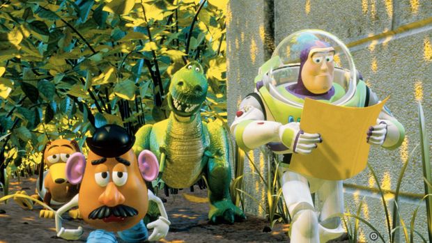 Cuplikan adegan dalam film Toy Story 2.