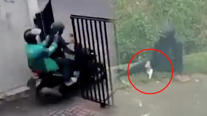 Video: Viral! Aksi Maling Motor Bersenpi di Tangerang, Berujung Diamuk Massa