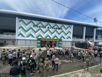 847 Personel Amankan Laga PSM Makassar Vs Bali United di Stadion BJ Habibie