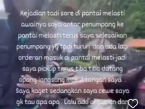 Viral Ojol Wanita Mengaku Dipukul Tukang Ojek Pangkalan di Pantai Melasti