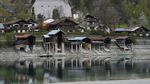 Danau Terindah di Jerman Surut Imbas Kekeringan Parah