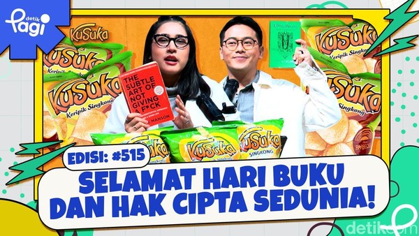 Selamat Hari Buku dan Hak Cipta Sedunia!
