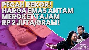 Terus Naik, Harga Emas Tembus Rp 2 Juta/Gram