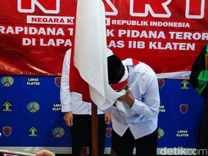 2 Napiter Sumpah Setia NKRI di Lapas Klaten, Polisi: Semoga yang Lain Ikut