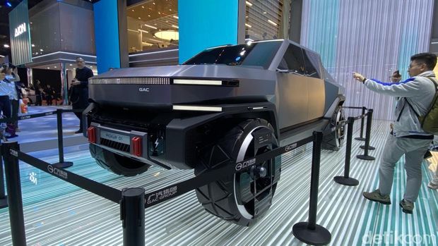 GAC Pickup 01 hadir sebagai konsep di ajang Shanghai Auto Show 2025