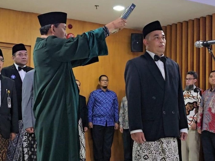 Harun Al Rasyid ‘Raja OTT KPK’ dilantik sebagai Deputi Bidang Pengawasan, Pemantauan dan Evaluasi Badan Penyelenggaraan (BP) Haji. (dok.Istimewa)