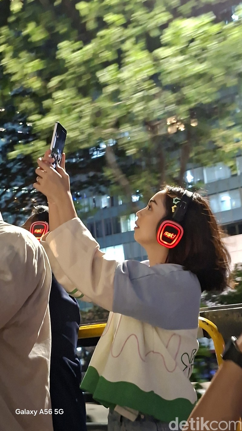 Hasil foto malam Samsung Galaxy A56