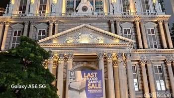 Kamera utamanya 50 MP yang ditemani dengan kamera ultrawide 12 MP dan kamera makro 5 MP.  Foto: Virgina Maulita Putri/detikINET