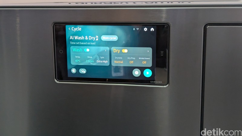 Home appliances Samsung Bespoke AI terbaru rilis di RI