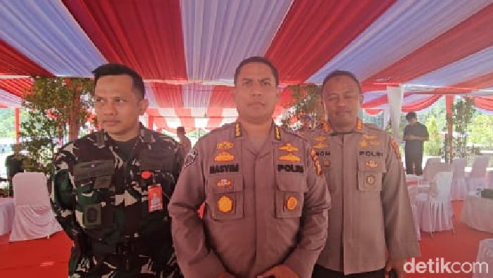 Kabid TIK Polda Riau Kombes Hasyim Risahondua menyampaikan kesiapan Jambore Karhutla 2025.
