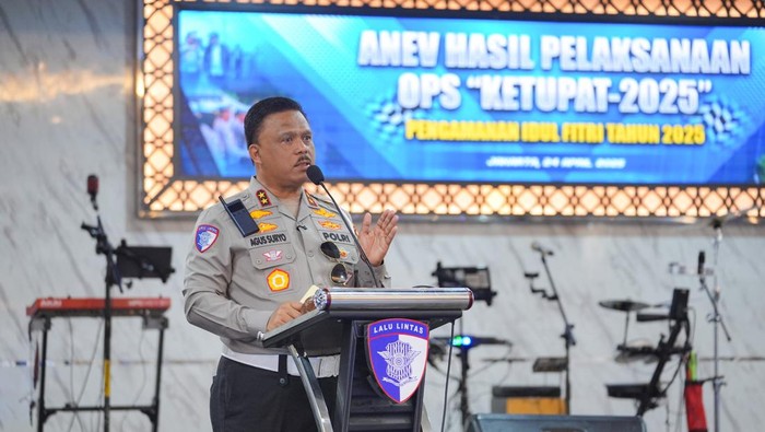 Kakorlantas Polri Irjen Agus Suryonugroho (Taufiq Syarifudin/detikcom)