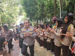 Kapolda Riau Cek Kesiapan Jambore Karhutla, Wanti-wanti soal Sampah