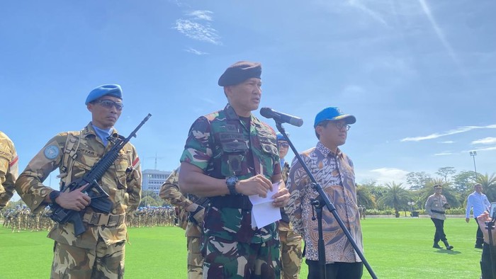 Kapuspen TNI Brigjen Kristomei Sianturi (Devi Puspitasari/detikcom)
