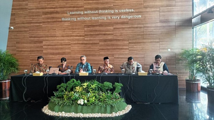 Ketua KPK Setyo Budiyanto di gedung ACLC KPK, Jakarta Selatan, Kamis (24/4/2025). (Kurniawan/detikcom)