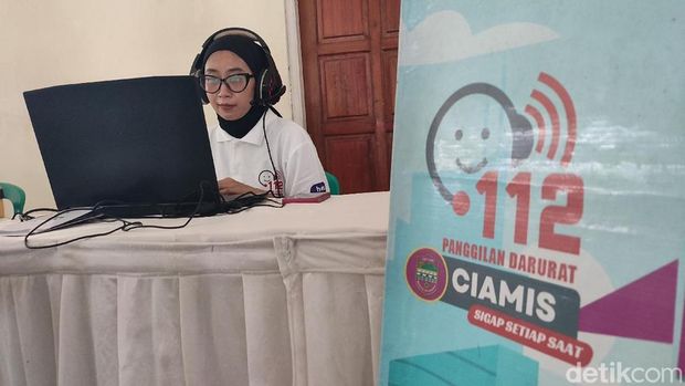 Layanan darurat 112 Ciamis.