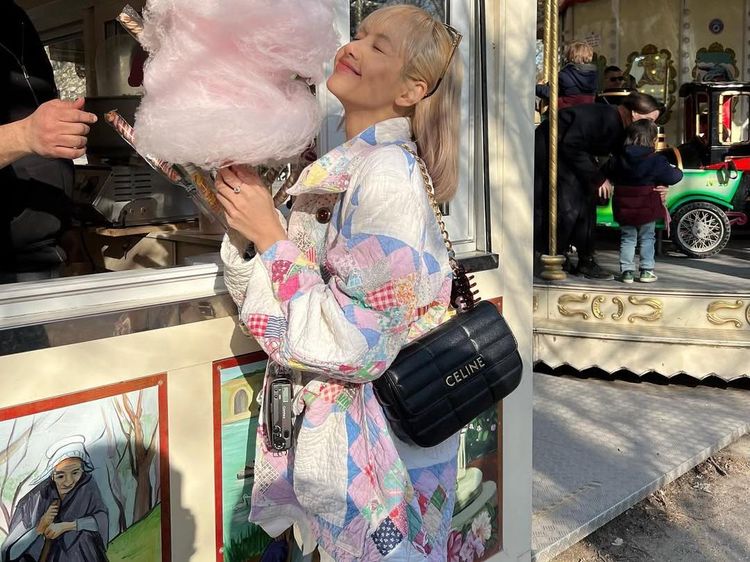 Gemas! 10 Momen Lisa BLACKPINK Jajan Permen Kapas hingga Truffle