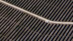 Melihat Ladang Panel Surya Anson Texas