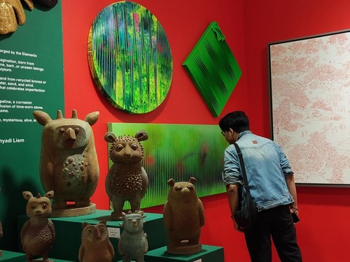 Menikmati 28 Patung dan Alam di Art Jakarta Gardens 2025 digelar di Hutan Kota by Plataran pada 22-27 April 2025.