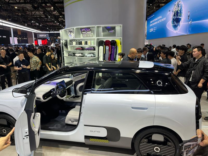 Mobil listrik konsep Chery New QQ