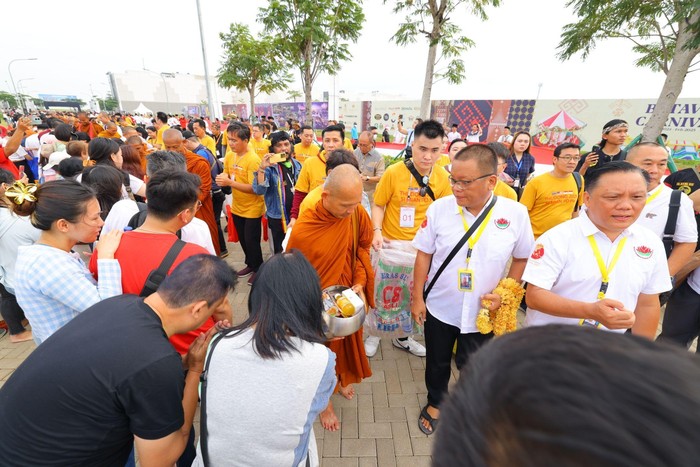Momen Doa Kebangsaan Sambut Waisak 2025 Bersama Bhikkhu di Si Mian Fo PIK