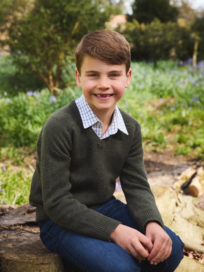 Potret Pangeran Louis di usia 7 tahun.