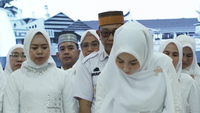 Pengukuhan pengurus Deskranasda Takalar. Dokumen Istimewa