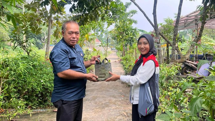 Pertamina Patra Niaga Sumbagsel menyerahkan sumbangan berupa 150 bibit tanaman. Pertamina Patra Niaga Sumbagsel menyerahkan sumbangan berupa 150 bibit tanaman.