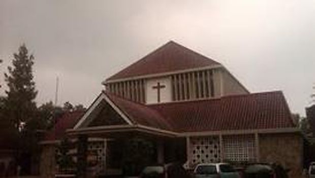 Potret gereja St. Joseph tempo dulu