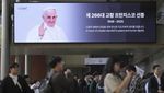 Potret Paus Fransiskus Ditampilkan di Coex Seoul