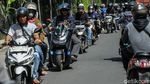 Ramai-ramai Lawan Arah Hindari Polisi di Jaktim