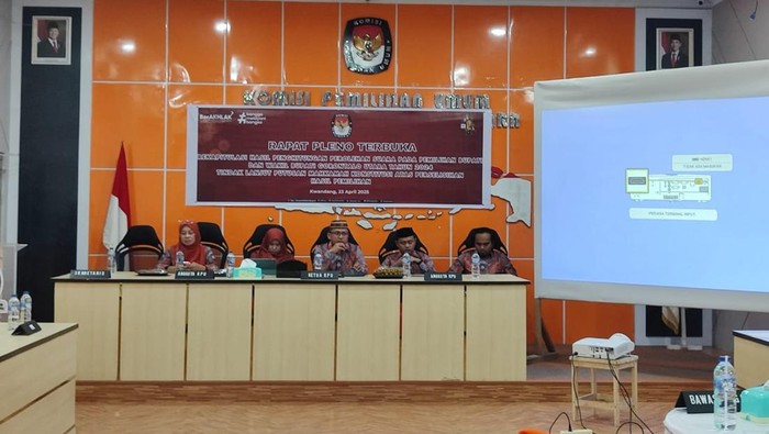 Rapat Pleno KPU Gorontalo Utara.